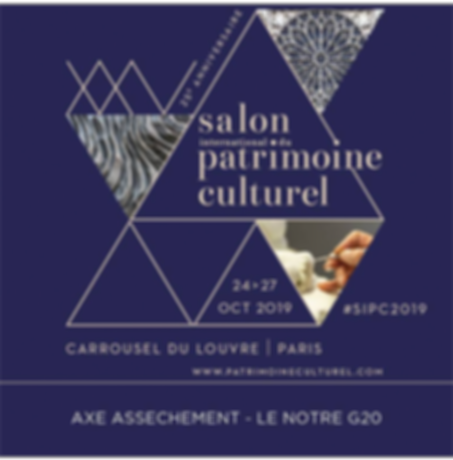 salon du patrimoine culturel 2019 Paris.